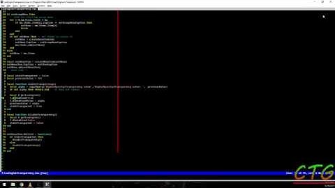 Lua Engine Transparency