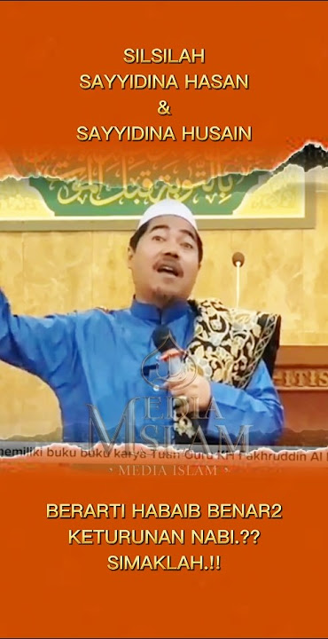 Habib Keturunan Sayyidina Hasan ataukah Sayyidina Husain? #habib #imaduddin #kiyaiimad #habibpalsu