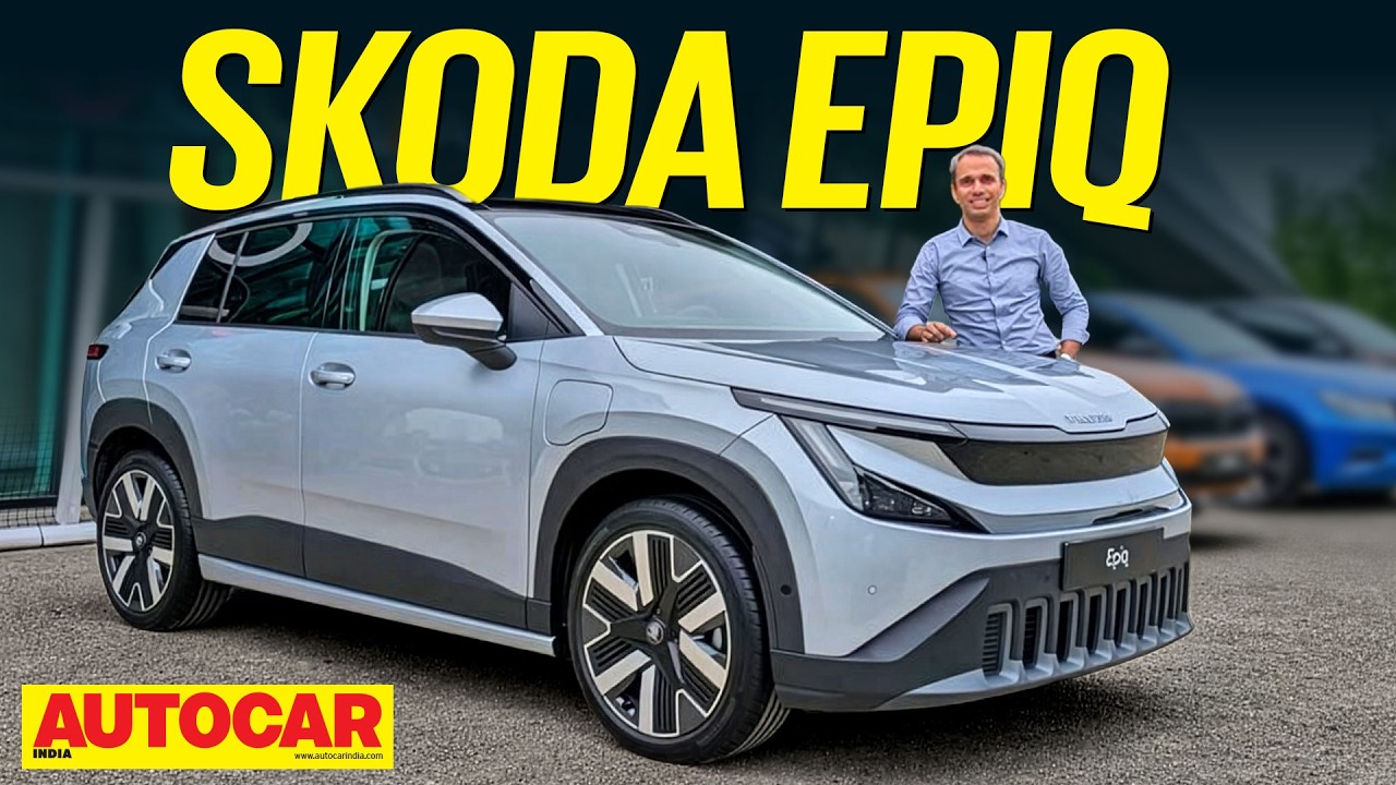 Skoda Epiq - Meet the cool new small EV | First Look | Autocar India
