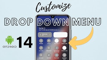 How to Customize Drop Down Menu on  Android14?