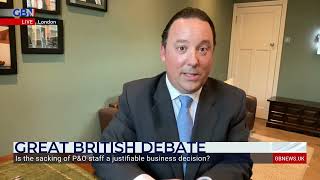 P&O could see 'a lot of legal action' after sacking hundreds of workers, says employment lawyer