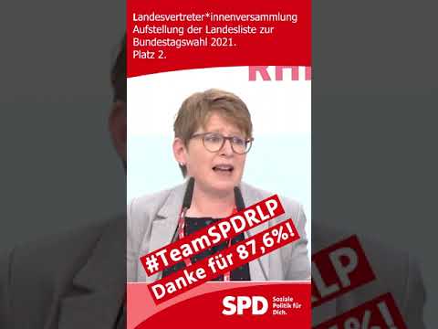 Vorstellung auf der Landesvertreter*innenversammlung SPD RLP