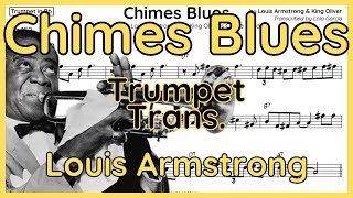 Chimes Blues (Louis Armstrong) Trumpet Solo Transcription