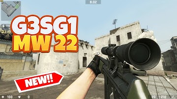 Counter-Strike: Source G3SG1 with MW2022 Animations