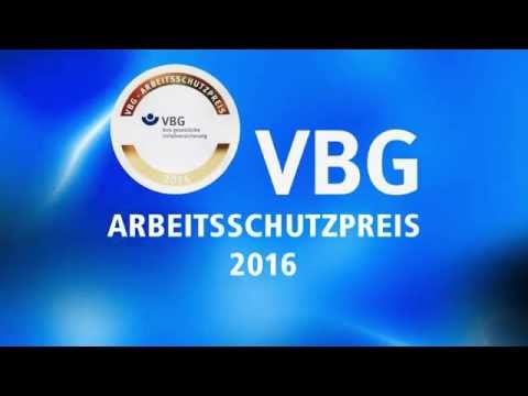 Hofmann Personal - VBG Arbeitsschutzpreis 2016