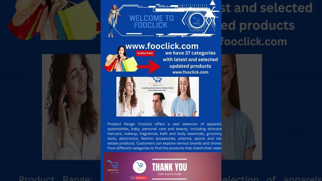 Fooclick e-commerce store