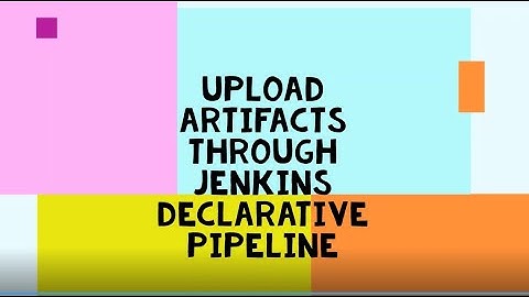 Artifact upload in Nexus through Jenkins declarative pipeline