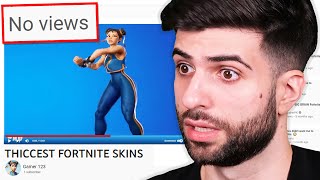 Reacting to Fortnite Videos with 0 VIEWS!