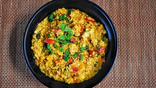 Masala Oats Khichdi || Homemade Masala oats || Vegan Breakfast recipe