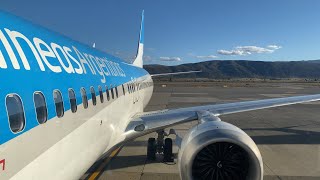 Aerolineas Argentinas 737 MAX 8 Economy Class Experience | Bariloche (BRC) - Buenos Aires (EZE)