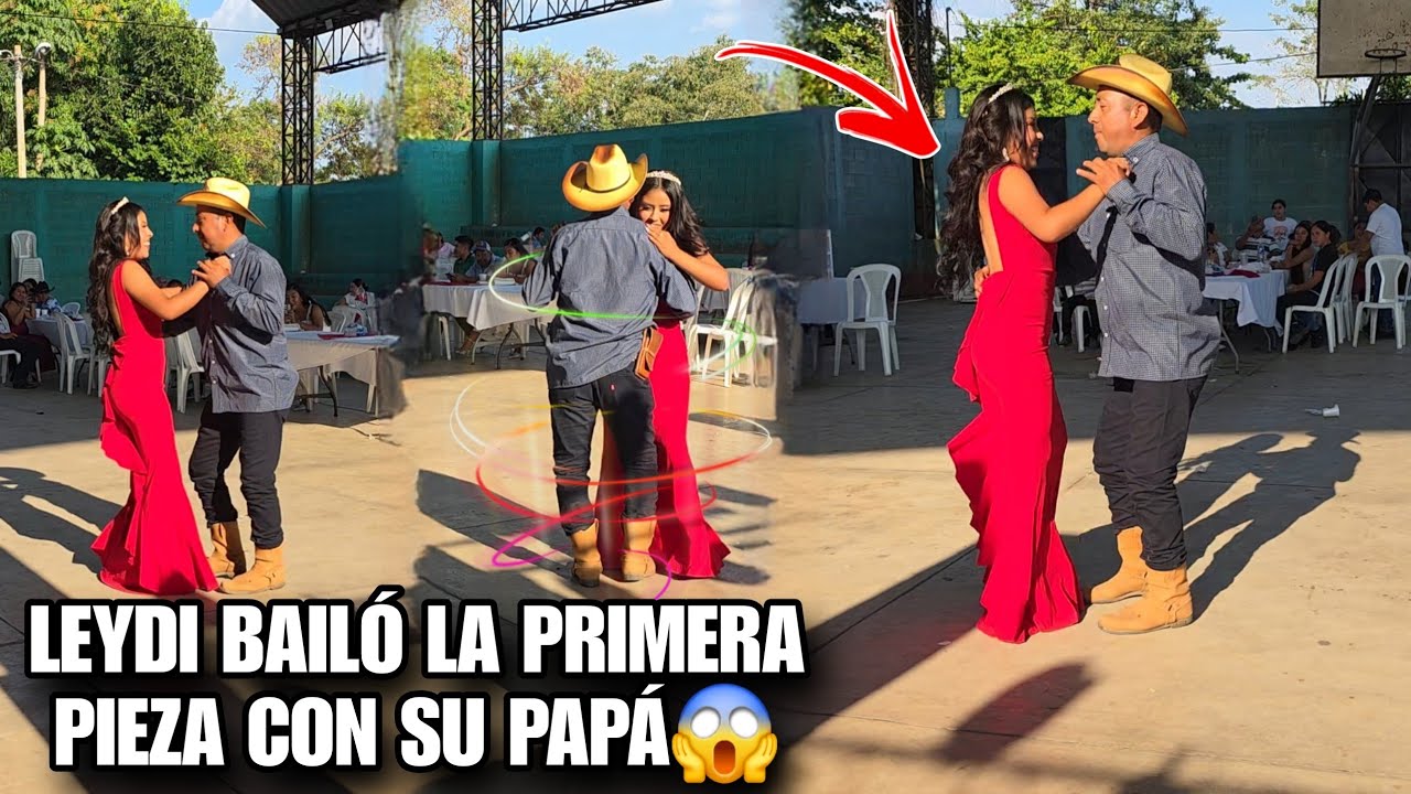 LEYDI Romp3 La Pist4 Con Su Papá🎊Así Inició EL Gran BAILE💃Todos Quedaron Sorprendidos Al Verlos😱
