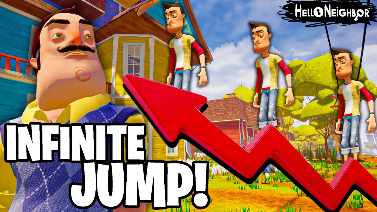 Hello Neighbor INFINITE JUMP CHALLENGE! (Full Game)