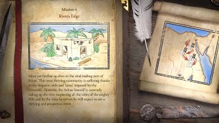Stronghold Crusader DE - 4. RIVERS EDGE | The Realm of the Crocodile Historical Campaign