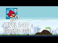 Angry Birds 2022 Poached Eggs Level 1 10 3 Star Walkthrough 
