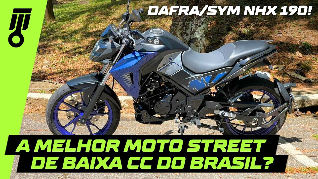 Dafra NHX 190 - Melhor que a NH 190? Vale a compra? Melhor moto street barata?
