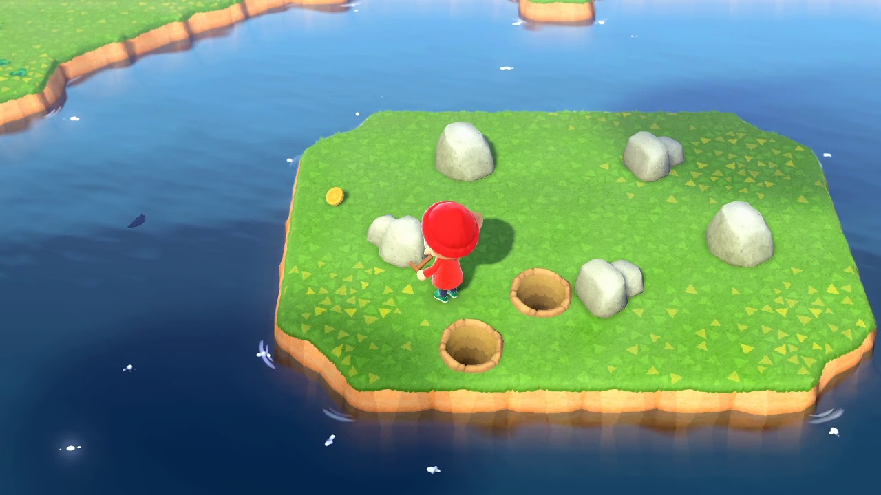 Animal Crossing New Horizons Bells Rock Island YouTube
