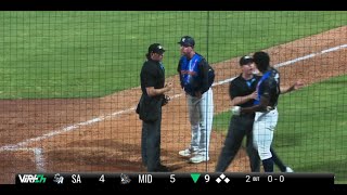 Walk Off Home Run Then Missed Base Appeal Wipes Run For Third Out