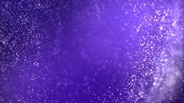Magical Particles Blue Background Stock Motion Graphics