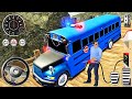 Offroad Police Bus Driver Coach Hill Dangerous Duty Simulator Best Android GamePlay 