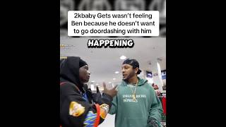 2Kbaby Ask Bendadonn To Go Doordashing With Him.