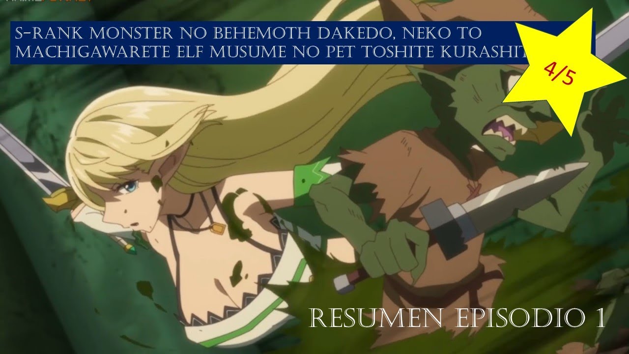 Resumen Anime (Episodio 1): S-Rank Monster no Behemoth dakedo (Invierno