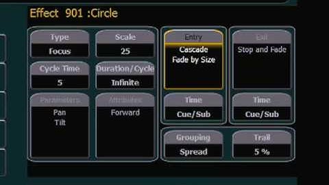 APC 45 Effects in Cues