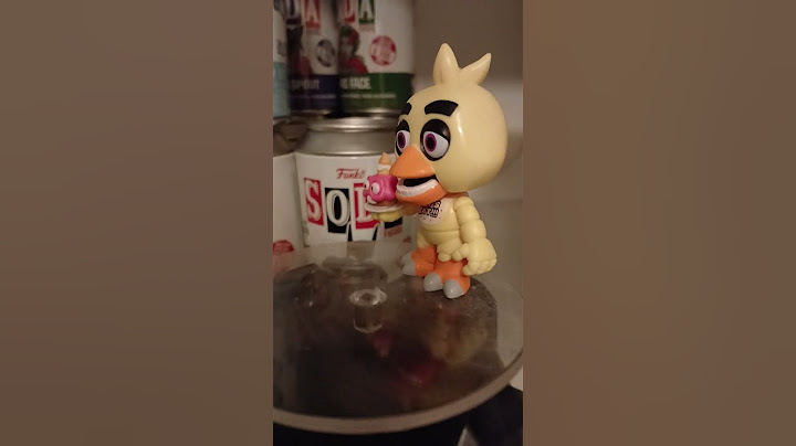 Chica funko pop five nights at freddys #chica #fnaf #funkopop #shorts #fivenightsatfreddys