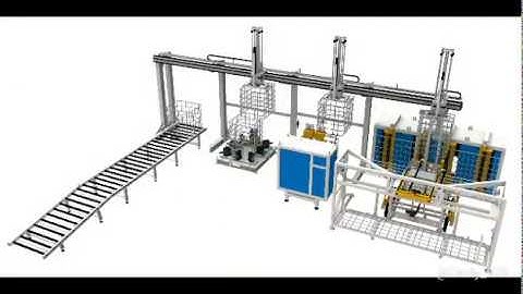 Automatic IBC Cage Line (welding, bending, clinching and punching)