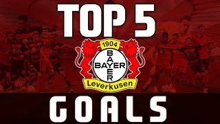 TOP 5 GOALS | FIFA 16 Bayer Leverkusen Career Mode