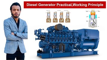 Alternator | Diesel Generator Practical,Working Principle, Parts and its Function || Bangla
