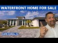 Homes for sale in cape coral florida  gulf access home  pool home