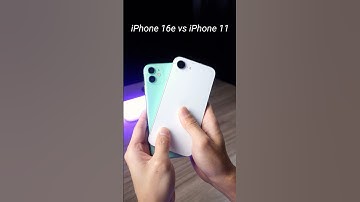iPhone 16e vs iPhone 11 – What’s Changed in 4 Years? 🤔📱 #shorts #tenorshare