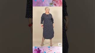 Платья для женщин 60+/Dresses for women 60+/The most popular haircuts for gray hair after 60 years