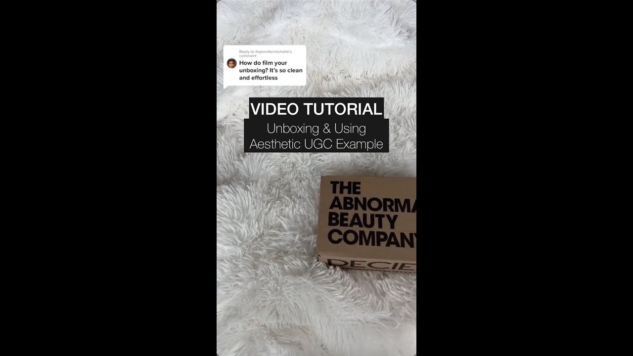 How to make a product unboxing video? Phone video tutorial