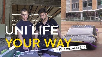 Uni life your way at UNSW Engineering | Chris Jenkins