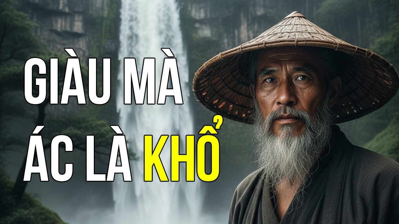 Tại sao người ác vẫn giàu? Cổ nhân dạy: Giàu mà ác là khổ