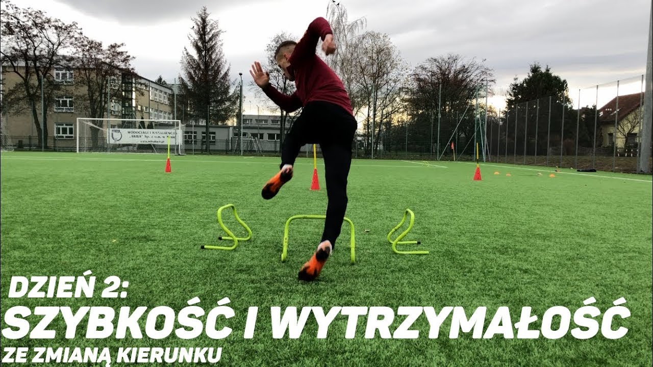 Szybkość ze Zmianą Kierunku i Wytrzymałość | Przed-przed sezonem Program | Dzień 2
