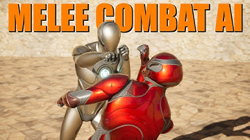 Basic Melee Combat AI System Trailer