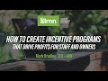 How to create incentive programs that drive profits for staff and owners