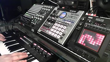 Korg R3 and the KP3 - Ambient piece