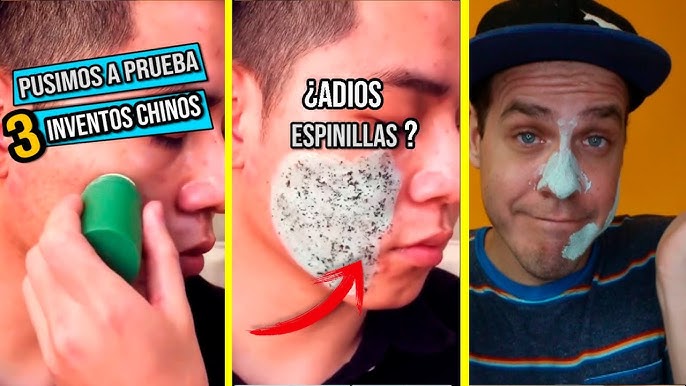 MASCARILLA MÁGICA QUE TE SACA LOS PUNTOS NEGROS!! SERÁ REAL COMO SE VE? 