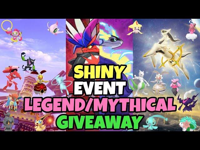 Shiny Zekrom Giveaway  Pokémon Sword & Shield 