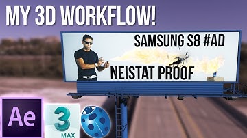 Adobe After Effects Tutorial: My 3D Compositing Workflow!