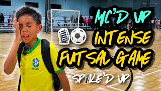 Micd Up 11 Year Olds Vs 13 Year Olds U12 Oscar Olivas Raça Futsal Vs 09 Copper Mountain