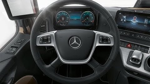 Mercedes-Benz new Actros/Arocs: MultiMedia Cockpit