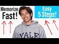 How To Memorize Lines Fast and Easily For Acting