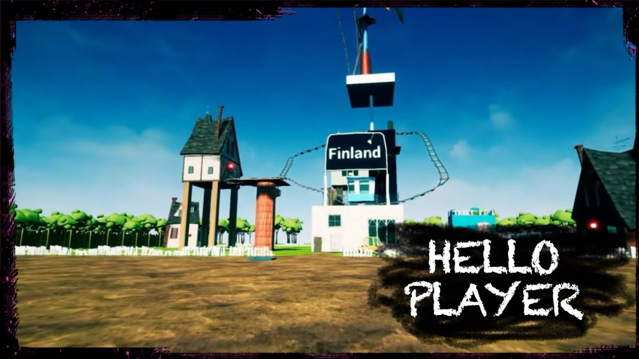 Hello Neighbor Hello Player FULL WALKTHROUGH - YouTube