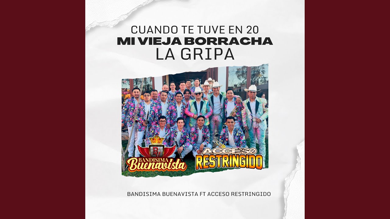 Cuando Te Tuve en 20/Mi Vieja Borracha/ La Gripa (Cover)