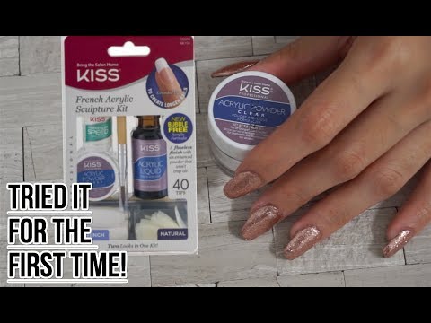 Kiss French Acrylic Sculpture Kit (BRING THE SALON HOME)!