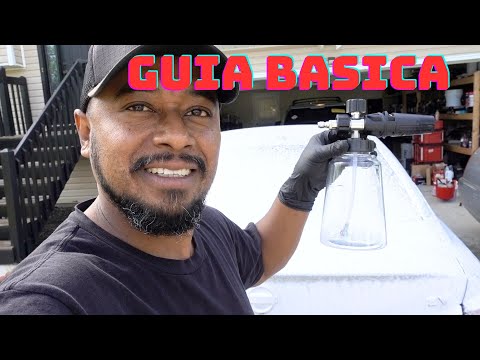 Basic Guide on How to Use the Foam Cannon